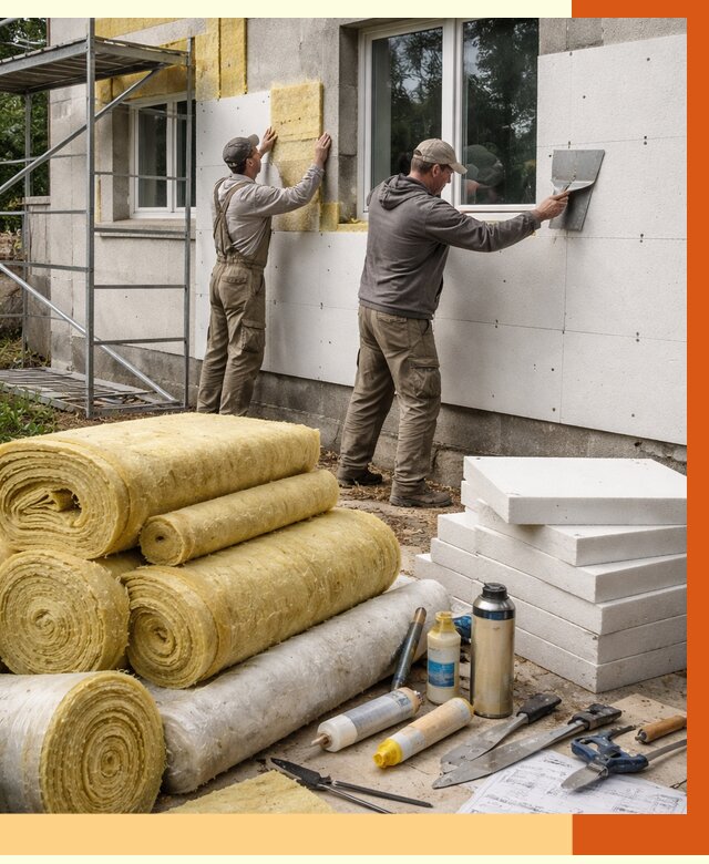 Утепление домов в Старой Руссе под ключ от 4280 руб/м2 | Профессионально — ТепломастерСрс