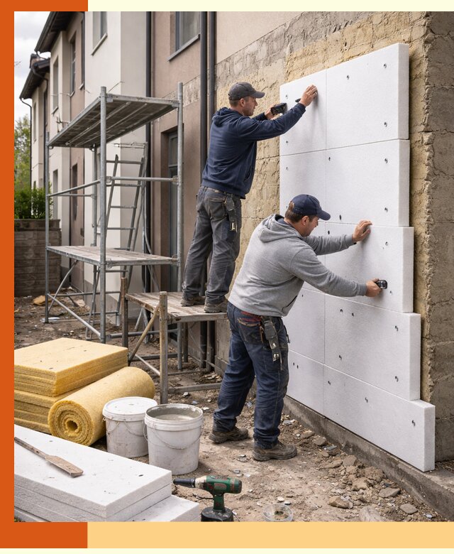 Утепление таунхауса с гарантией комфорта в Старой Руссе