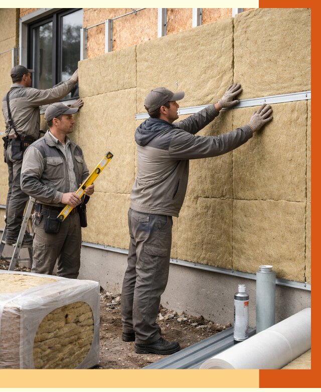 Утепление дома из SIP панелей в Старой Руссе от 6318 руб./м² под ключ | ТепломастерСрс