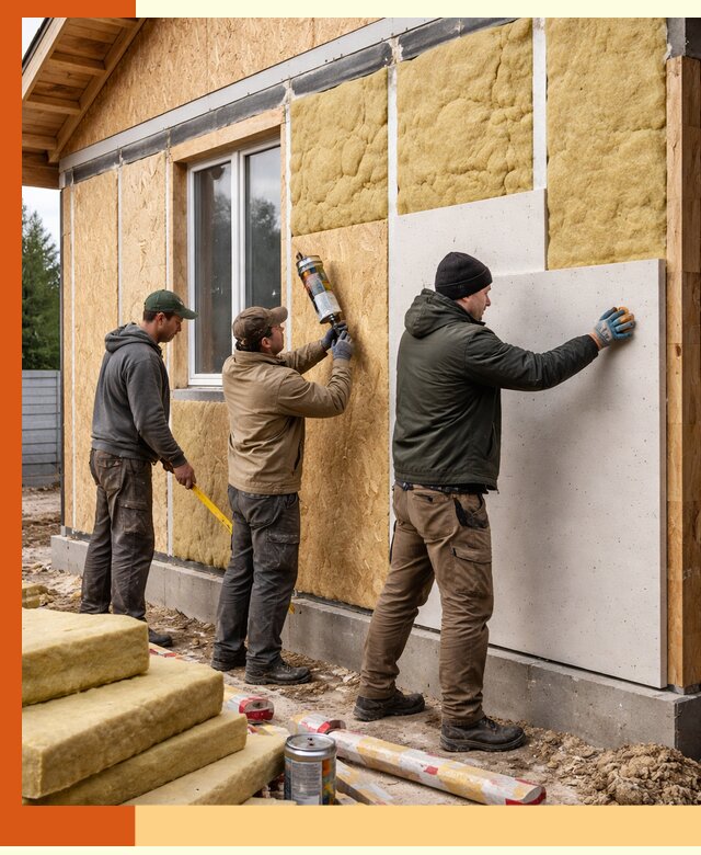 Профессиональное утепление дома из SIP-панелей в Старой Руссе