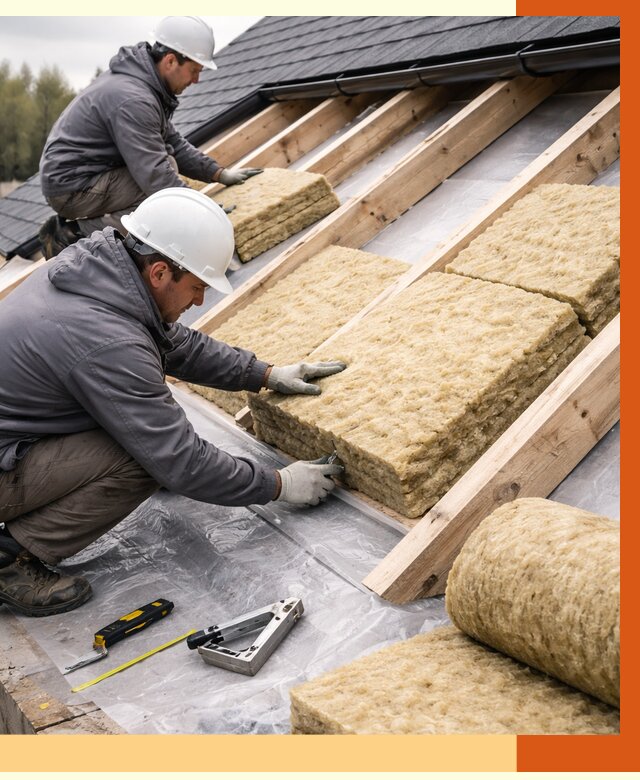 Утепление крыши в Старой Руссе от 1885 руб./м2 — комплексное утепление кровли | ТепломастерСрс