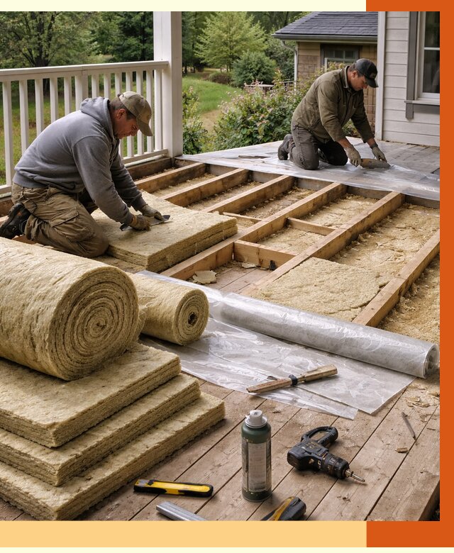 Утепление террасы в Старой Руссе от 4280 руб./м2 — утеплить террасу под ключ | ТепломастерСрс