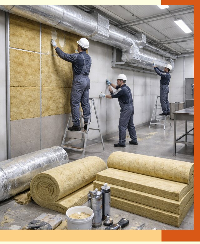 Утепление пищевого цеха в Старой Руссе от 12738 руб./м² — комплексно под ключ | ТепломастерСрс