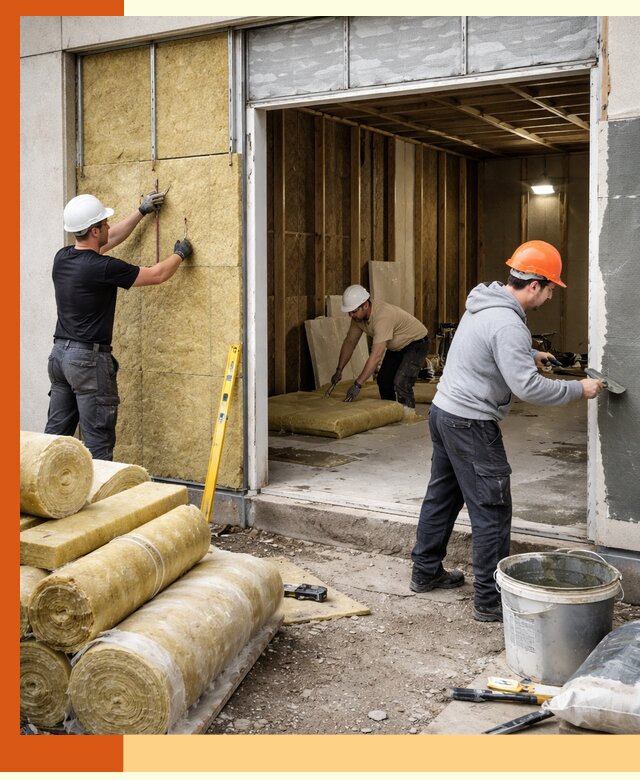 Утепление торгового павильона в Старой Руссе — качественно и энергоэффективно