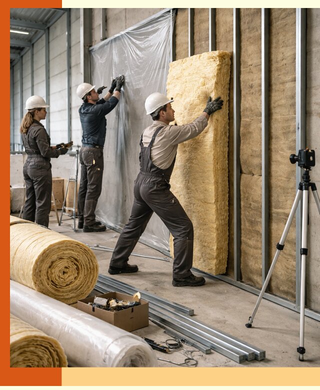 Утепление складского терминала в Старой Руссе профессионально и надёжно