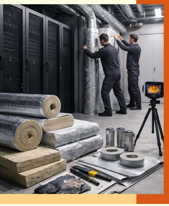 Утепление серверной в Старой Руссе от 8662 руб./м² — комплексно под ключ | ТепломастерСрс