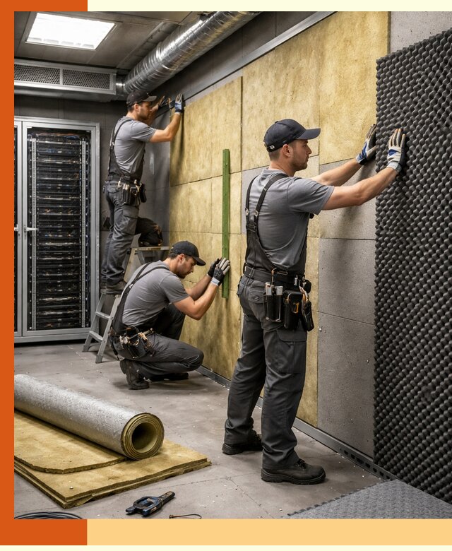 Утепление серверной комнаты профессионально в Старой Руссе