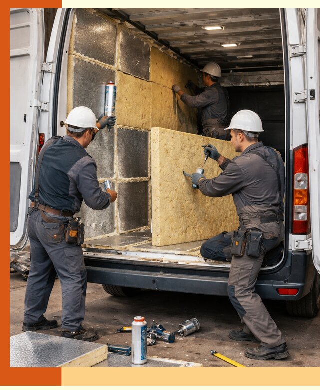 Утепление фургона-рефрижератора в Старой Руссе для сохранения температуры