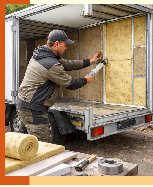 Профессиональное утепление прицепа в Старой Руссе для любых условий