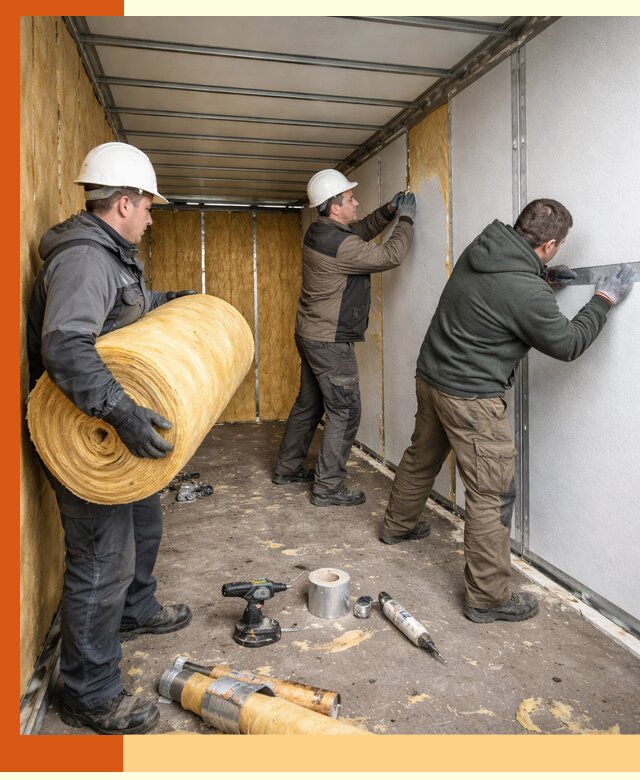 Утепление рефрижераторного контейнера в Старой Руссе профессионально и надежно
