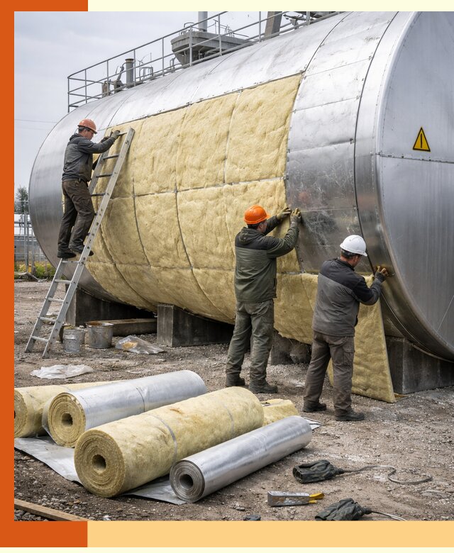 Утепление резервуаров с топливом в Старой Руссе надежно и экономично