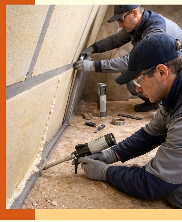 Герметизация стыков ППУ в Старой Руссе — надежное уплотнение швов