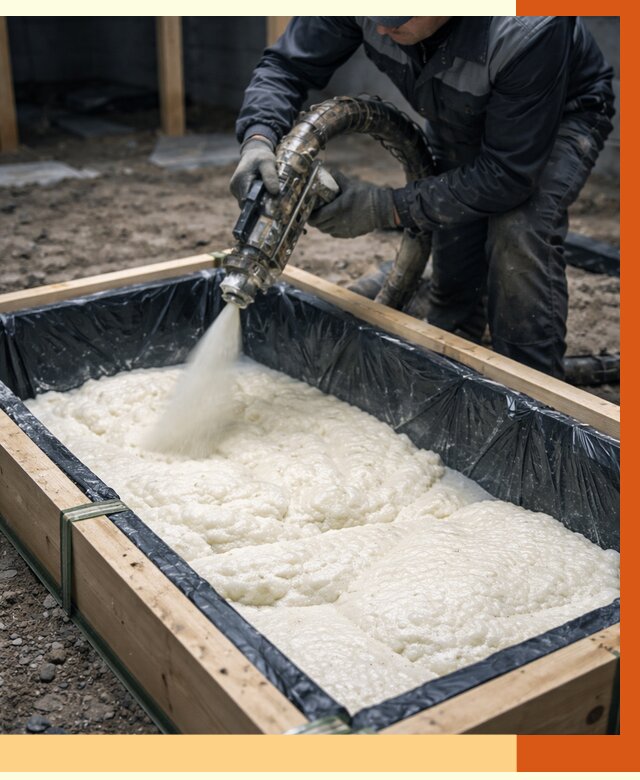 Заливка ППУ в формы в Старой Руссе от 2548 руб. — утепление форм под ключ | ТепломастерСрс