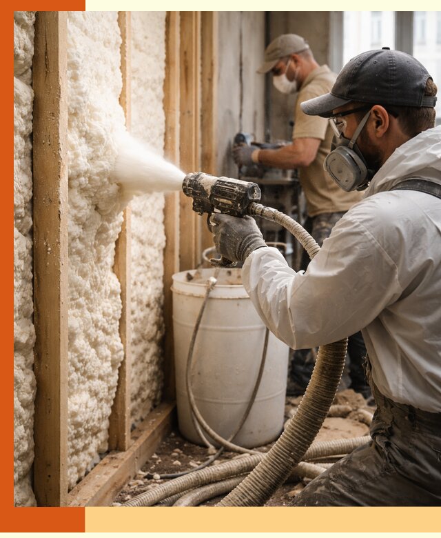 Утепление пеноизолом жилых и коммерческих объектов в Старой Руссе