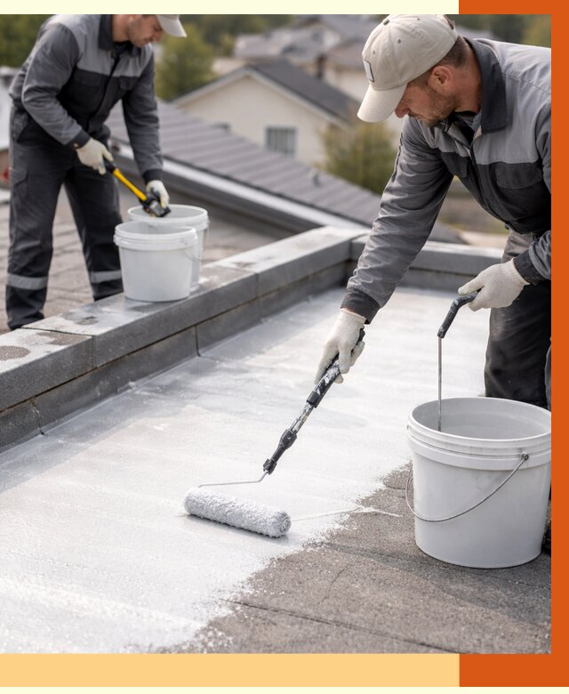 Утепление кровли жидкой теплоизоляцией в Старой Руссе от 2191 руб./м2 | ТепломастерСрс