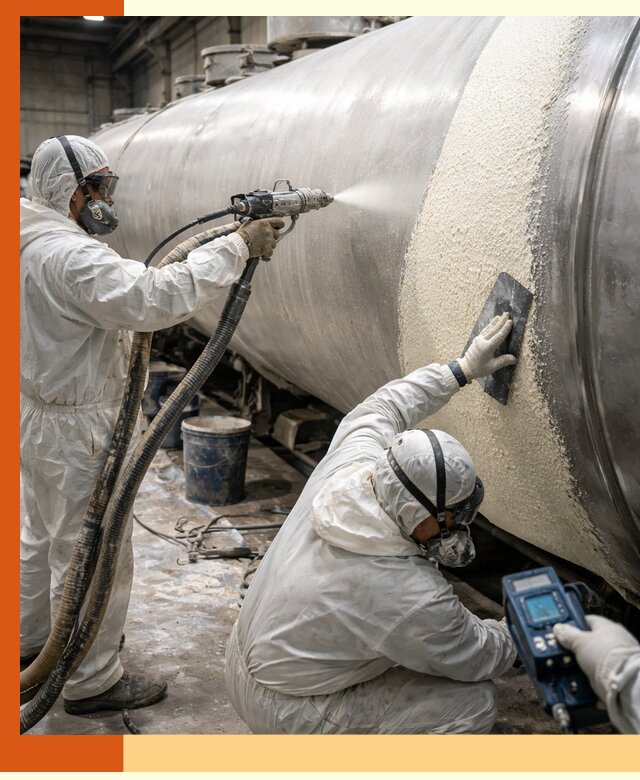 Утепление автоцистерн жидкой теплоизоляцией в Старой Руссе