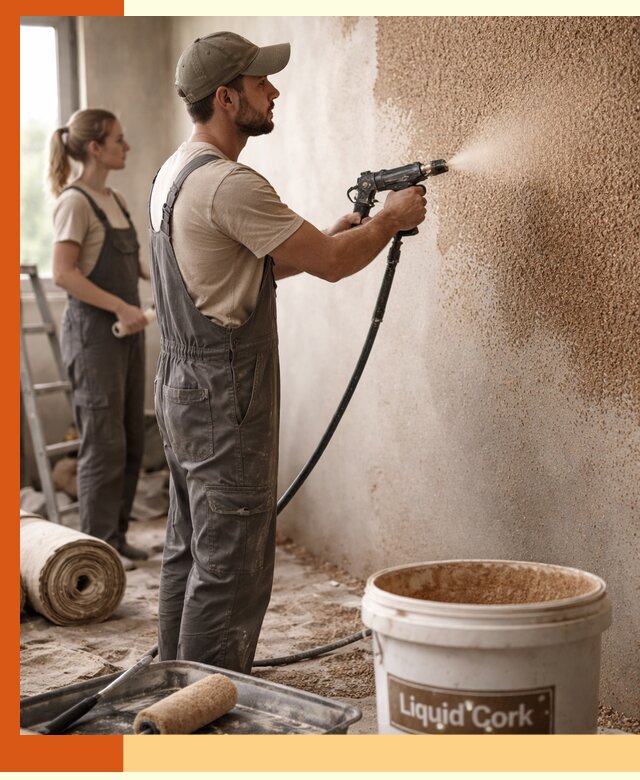 Утепление стен жидкой пробкой в Старой Руссе эффективное и долговечное