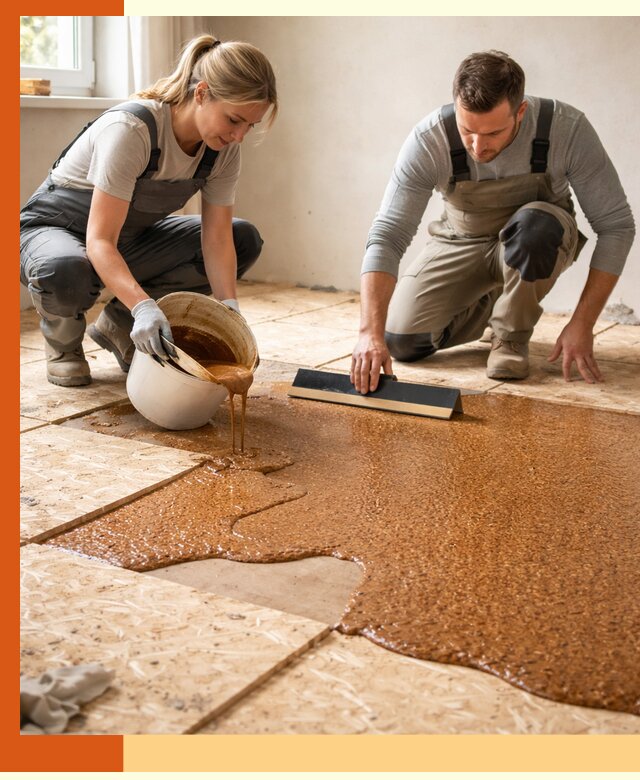 Утепление пола жидкой пробкой в Старой Руссе для квартир и домов