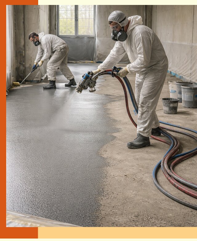 Гидроизоляция полимочевиной полов и конструкций в Старой Руссе