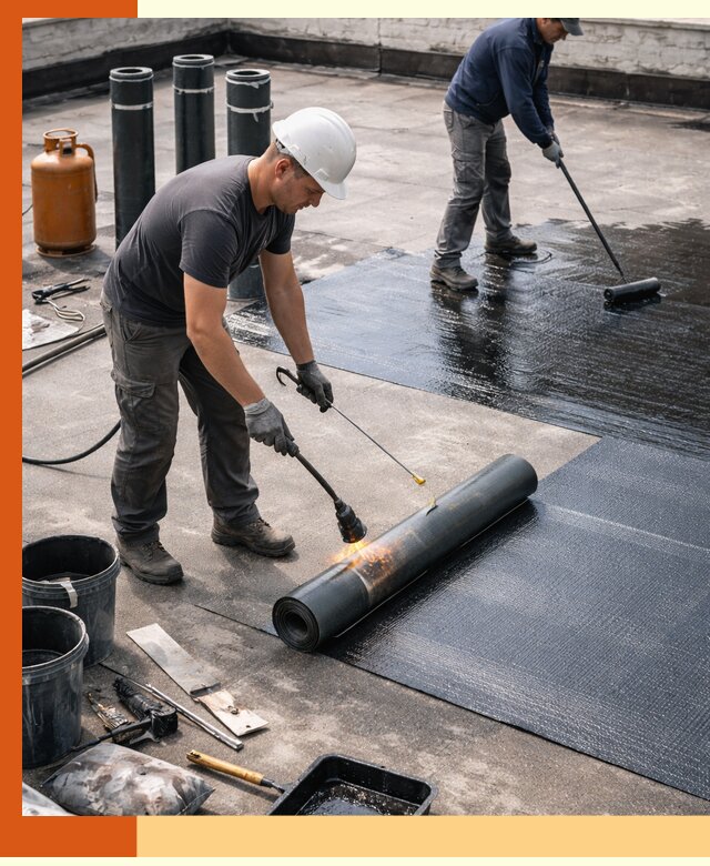 Гидроизоляция кровли в Старой Руссе — надежная защита от протечек