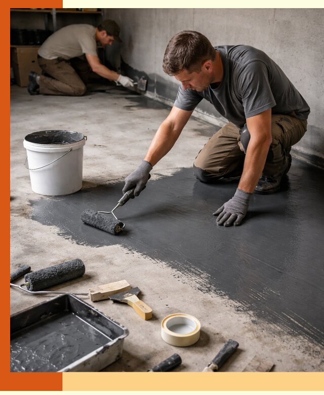 Гидроизоляция гаражного пола в Старой Руссе — надежная защита от влаги