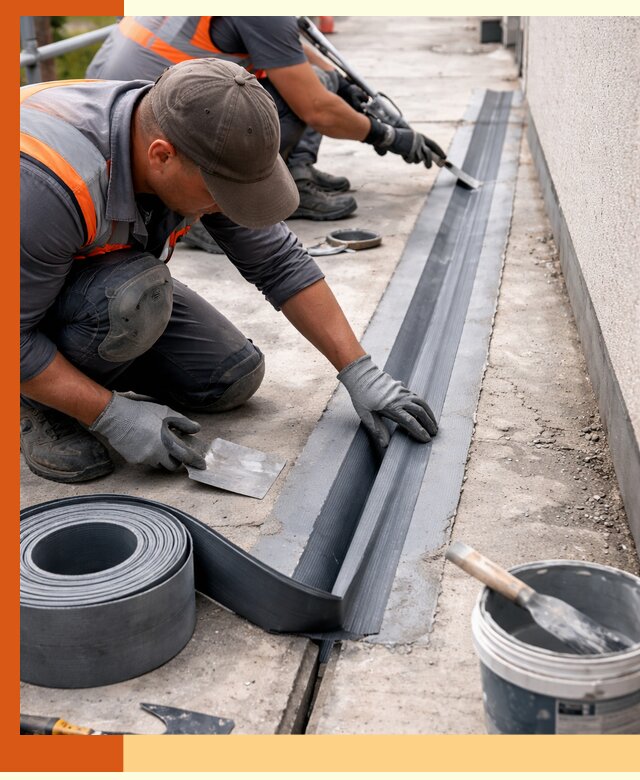 Гидроизоляция деформационного шва в Старой Руссе профессионально и надежно