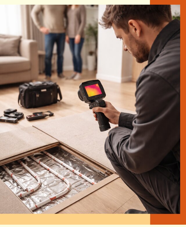 Тепловизионное обследование теплого пола в Старой Руссе от 4586 руб. — ТепломастерСрс
