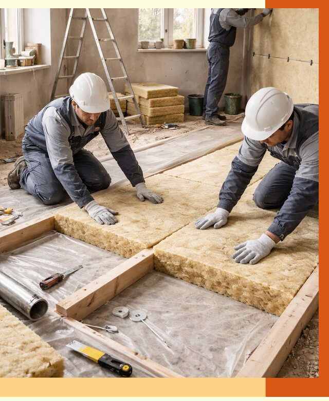 Восстановление теплоизоляции в Старой Руссе от 8662 руб. — ремонт утепления под ключ | ТепломастерСрс