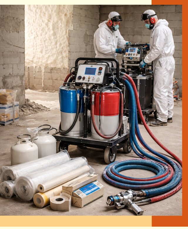 Аренда установки для напыления ППУ в Старой Руссе от 35665 руб. | ТепломастерСрс