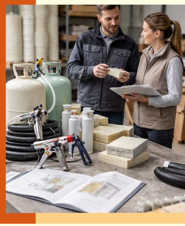 Продажа компонентов ППУ с профессиональной консультацией в Старой Руссе